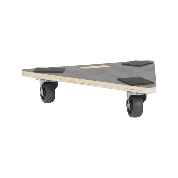 Vestil HARDWOOD DOLLY-TRIANGLE DECK 300K LB 16.5X18.5 HDOS-TRI-18-300 - main